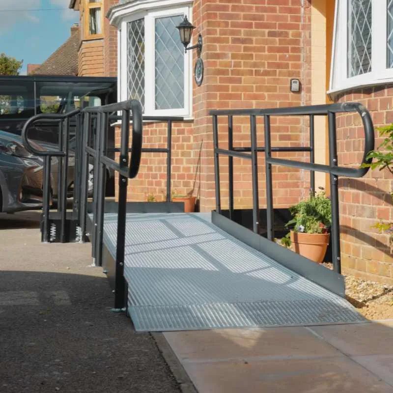 Easiaccess home mobility ramp customer home Easiaccess home mobility ramp